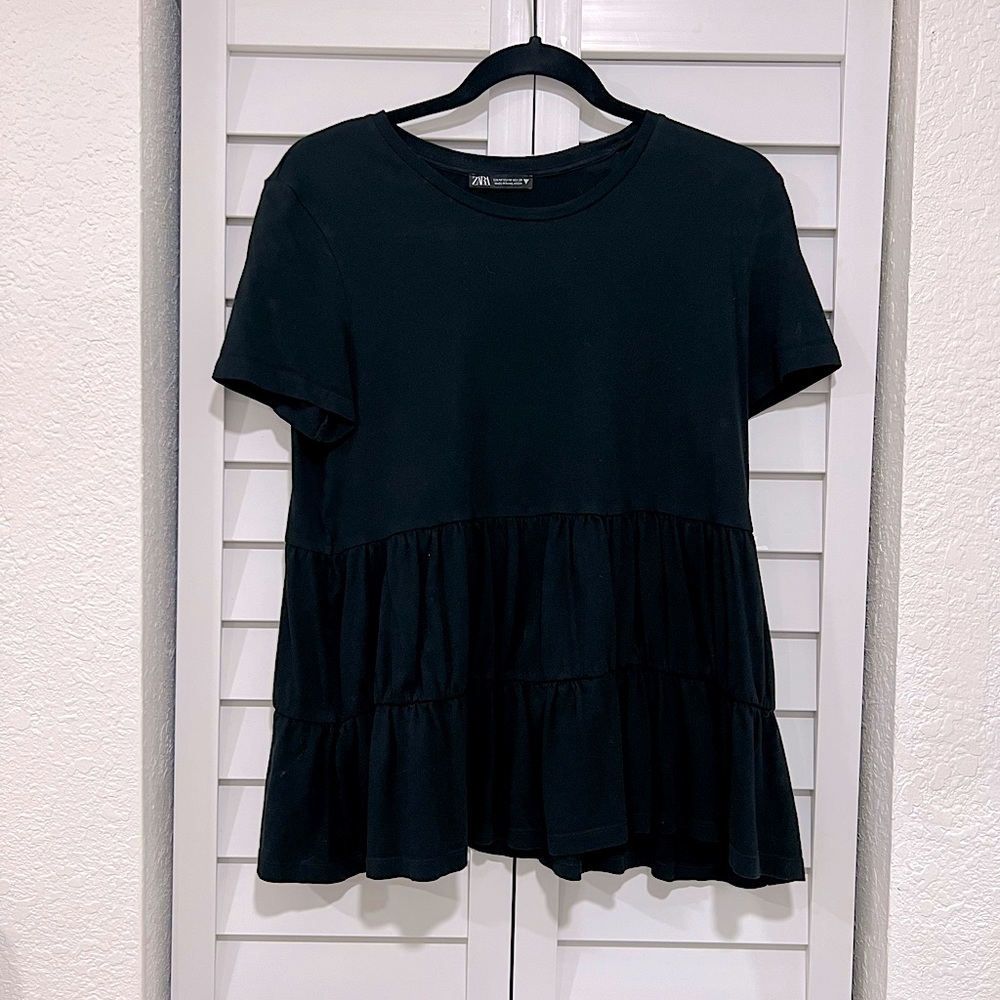 Zara flowy T shirt